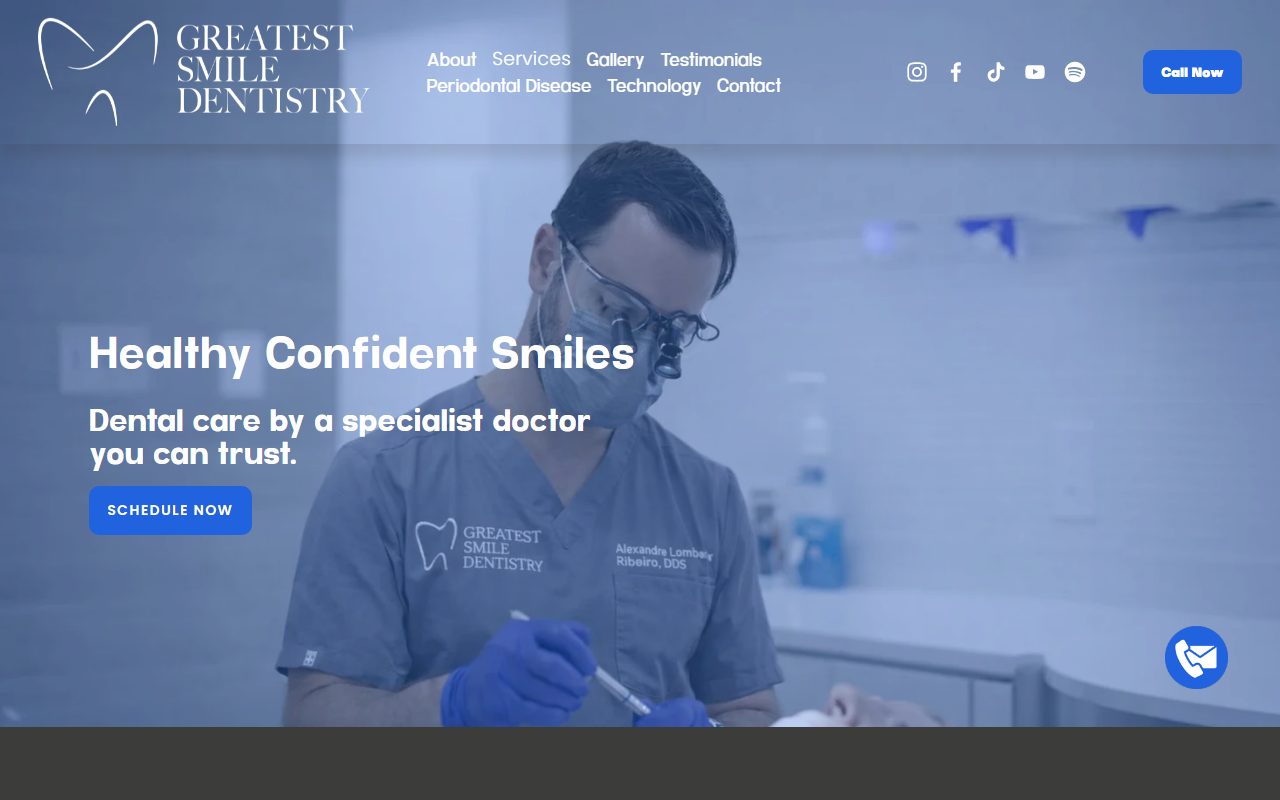 Site de Greatest Smile